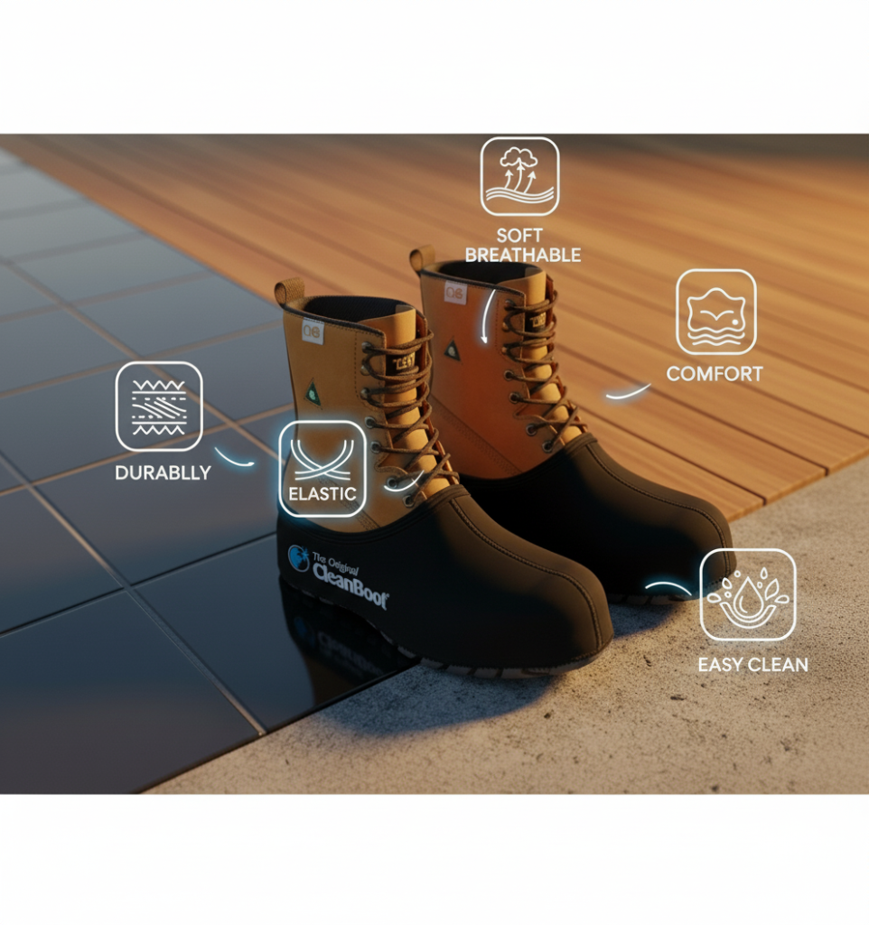 features of best non slip work boot cover