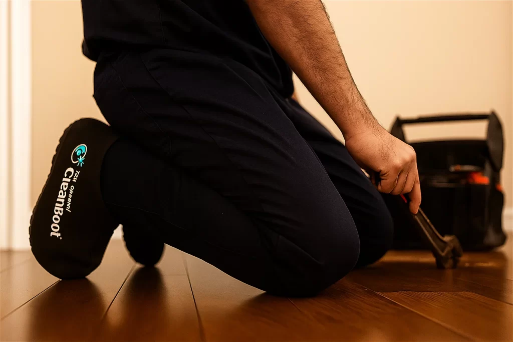 reusable overshoes vs disposable boot covers